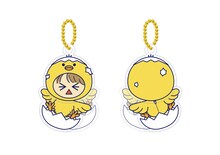 夏川椎菜「CRACK and FLAP」完全生産限定盤に付属するヨコのぶらぶらキーホルダー。