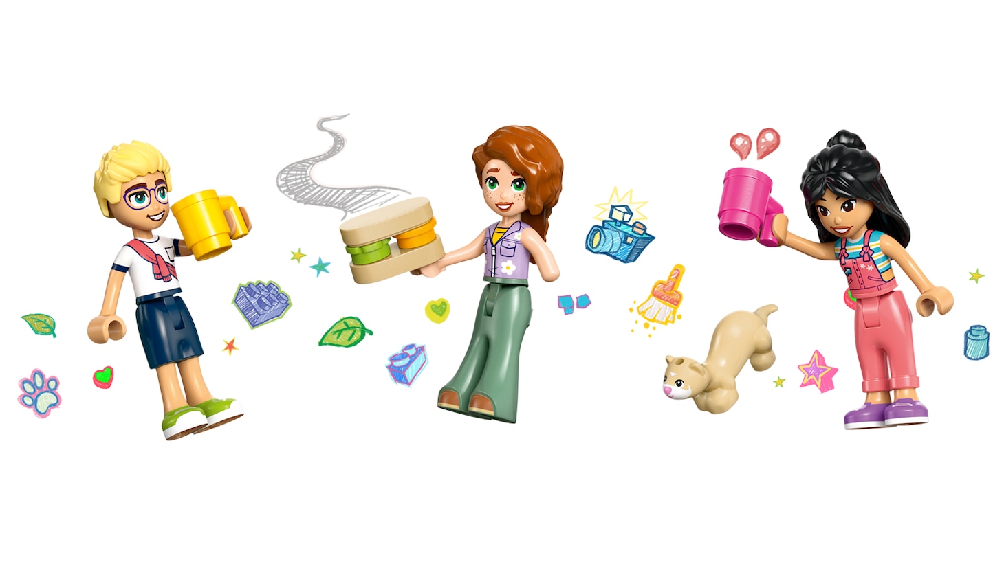 佐久間大介（Snow Man）も遊んだ、レゴフレンズシリーズの「ワクワク・キャンピングカー」より。