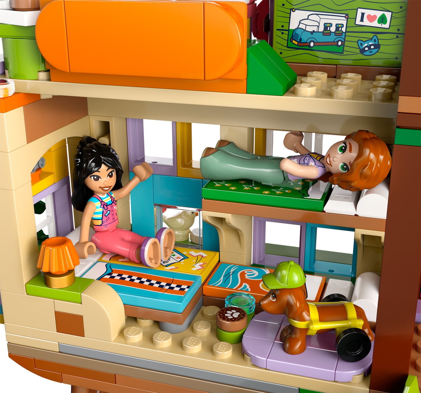 佐久間大介（Snow Man）も遊んだ、レゴフレンズシリーズの「フレンドシップツリーハウス」より。