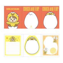 夏川椎菜「CRACK and FLAP」完全生産限定盤に付属するパタパタ“FLAP”メモ。