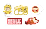 夏川椎菜「CRACK and FLAP」完全生産限定盤に付属するダイカットステッカーセット。