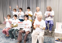 メジャー1stアルバムリリース決定を告知するBUDDiiS。