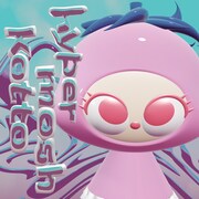 琴山しずく「hypermoshkotto」配信ジャケット