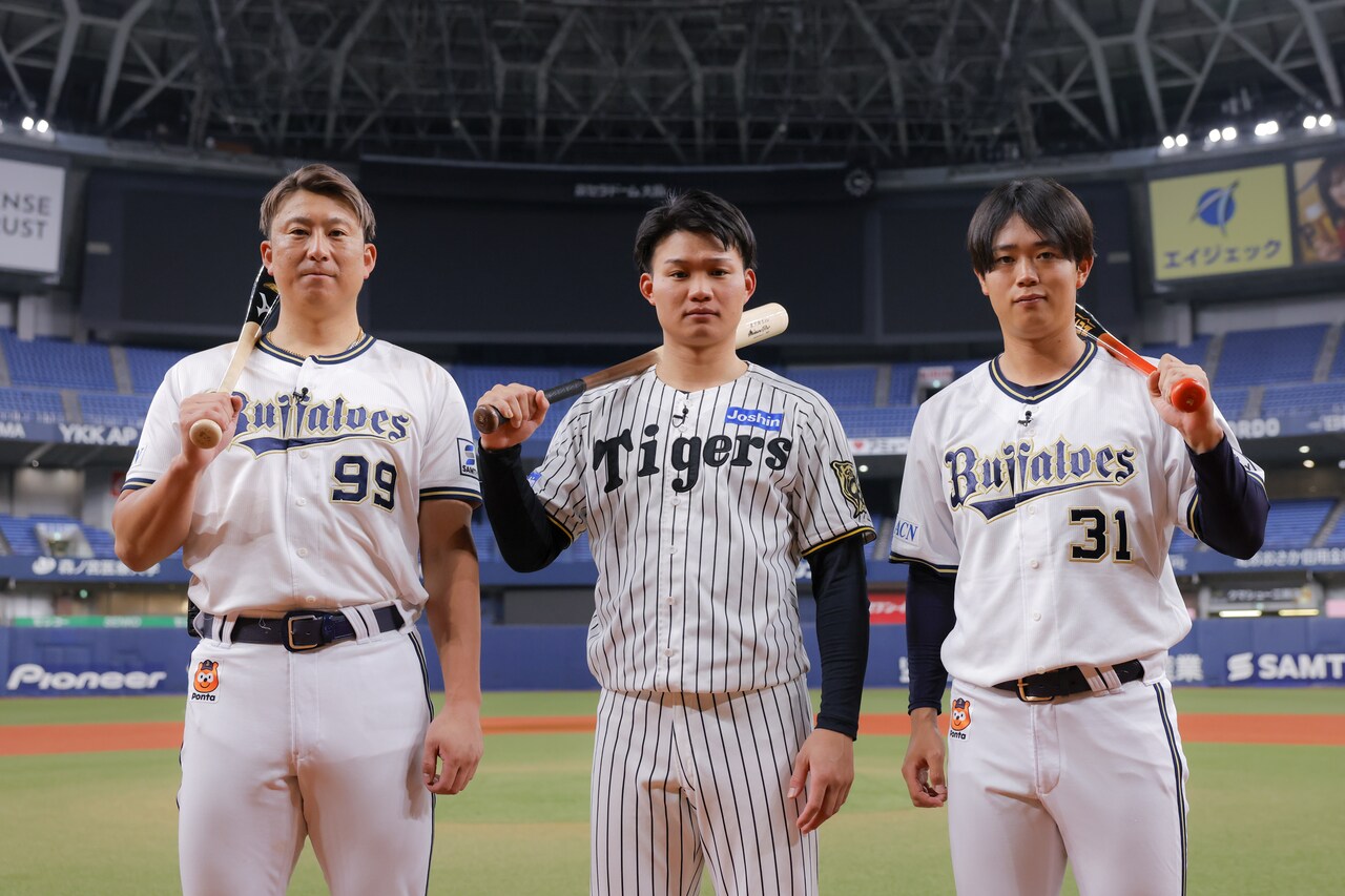 左から杉本裕太郎、森下翔太、太田椋。 - timelesz菊池風磨MC