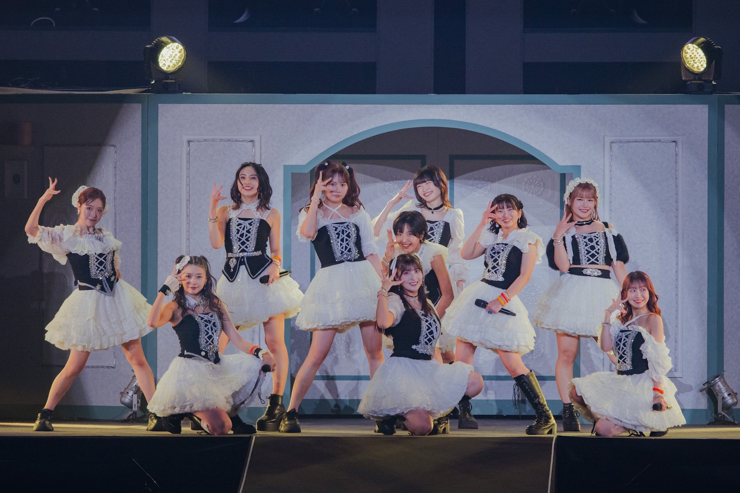 「モーニング娘。'25 コンサートツアー秋 ～Movin' Forward with Hope～ 羽賀朱音・横山玲奈 卒業スペシャル」の様子。（提供：アップフロントグループ）