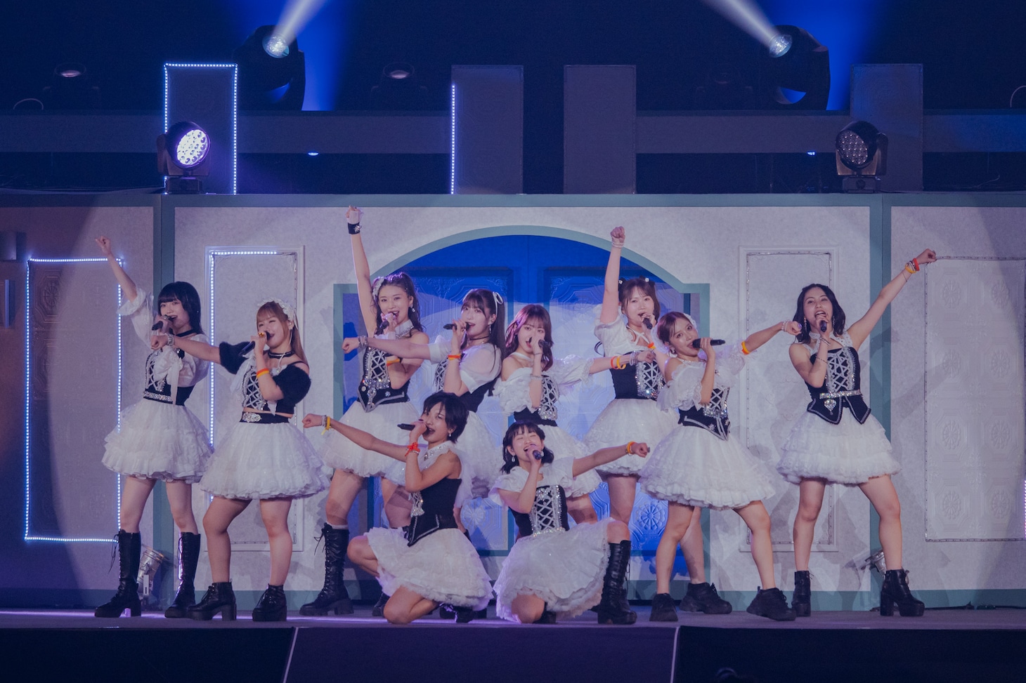 「モーニング娘。'25 コンサートツアー秋 ～Movin' Forward with Hope～ 羽賀朱音・横山玲奈 卒業スペシャル」の様子。（提供：アップフロントグループ）