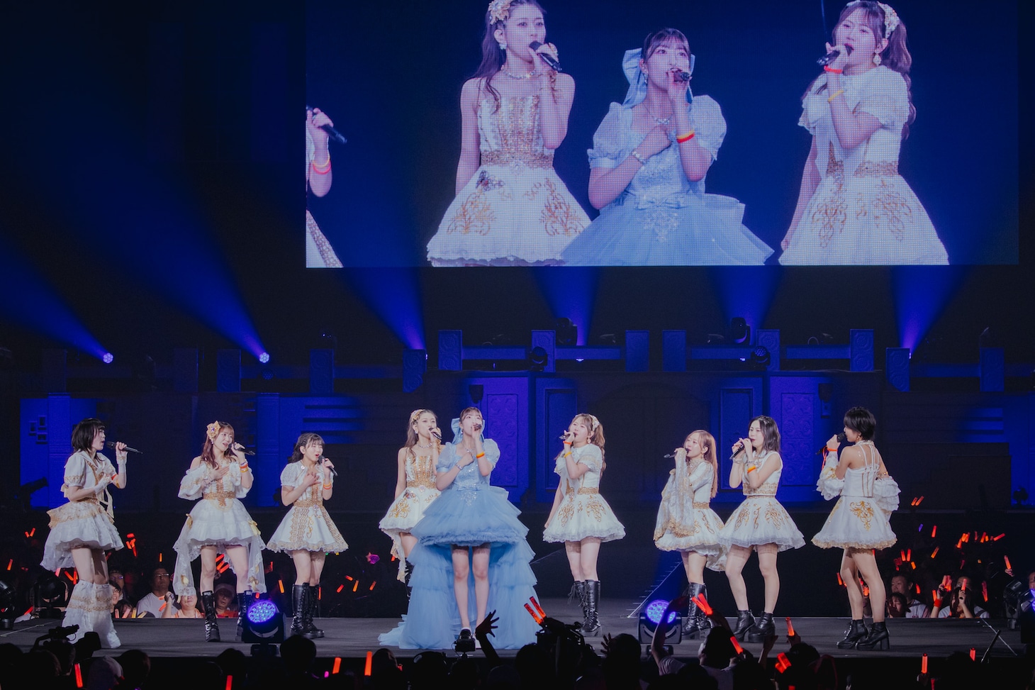 「友情 ～心のブスにはならねぇ！～」を披露するモーニング娘。'25。（提供：アップフロントグループ）