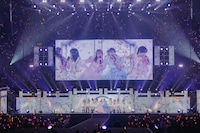 「モーニング娘。'25 コンサートツアー秋 ～Movin' Forward with Hope～ 羽賀朱音・横山玲奈 卒業スペシャル」の様子。（提供：アップフロントグループ）