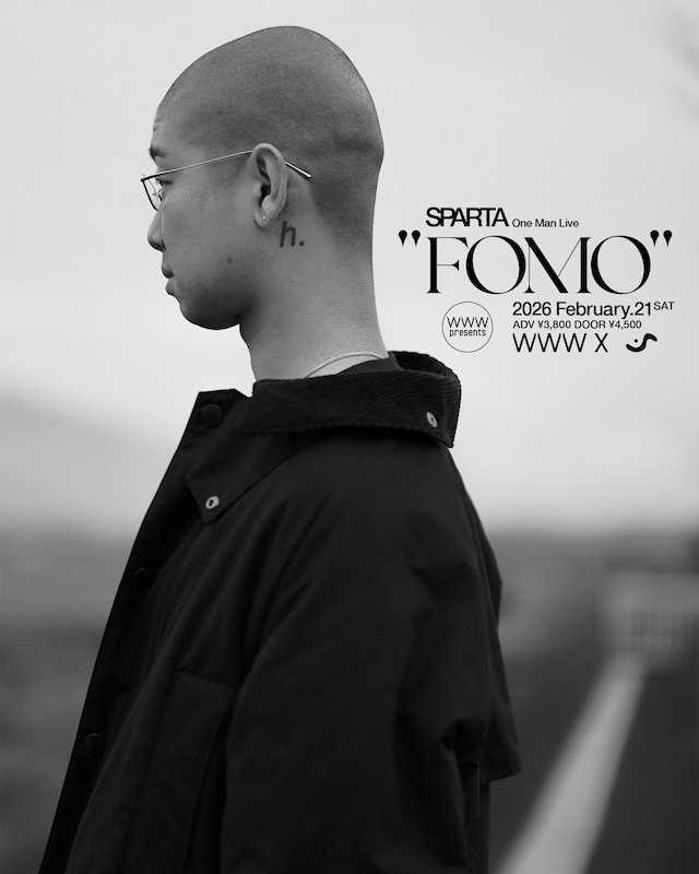 「SPARTA One Man Live "FOMO"」フライヤー