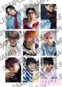 「mini」1月号増刊付録の「フォトカード風♡両面ピンナップ」。