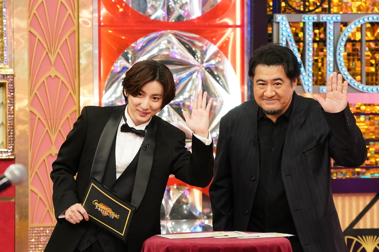 京本大我と小手伸也。 ©日本テレビ