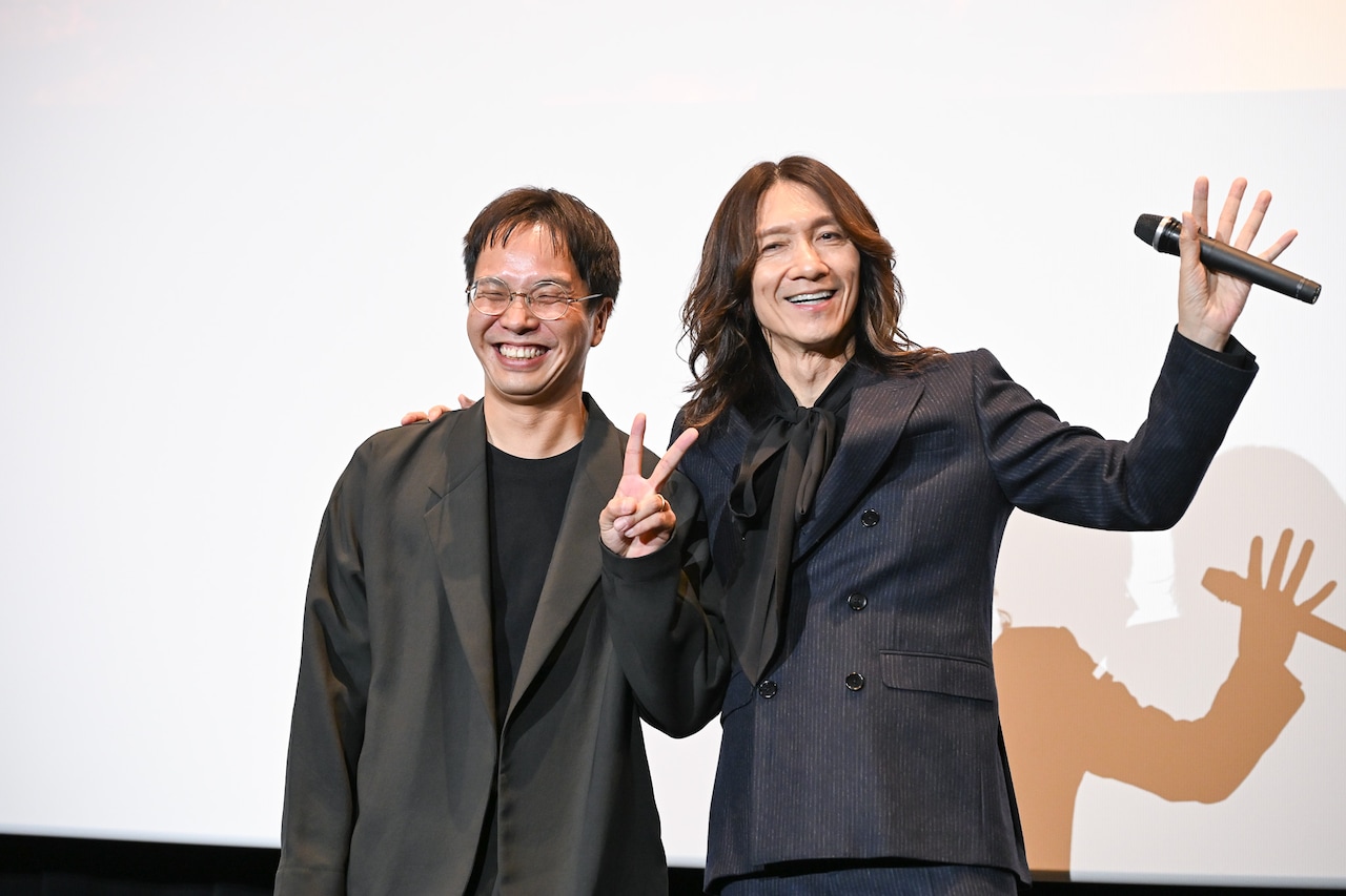 吉井和哉、ドキュメンタリー舞台挨拶で“みらい”を思う「ここからの本編が楽しみ」