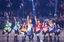 CANDY TUNEと角田信朗。