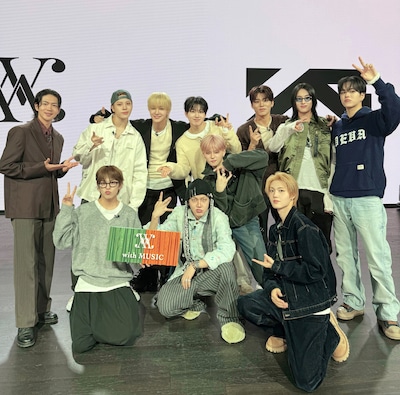 TREASUREと松下洸平。