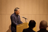 CEIPAの村松俊亮理事長。（Photo by YURI HASEGAWA）