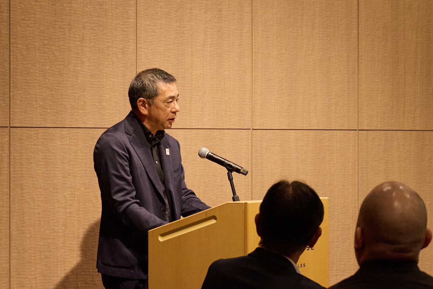 CEIPAの村松俊亮理事長。（Photo by YURI HASEGAWA）