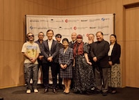 「ennichi'25 Japanese Music Industry Mixer presented by CEIPA × TOYOTA GROUP “MUSIC WAY PROJECT” 」の登壇者。（Photo by YURI HASEGAWA）