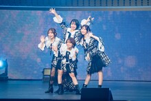大島優子、北原里英、指原莉乃、横山由依からなるNot yet。