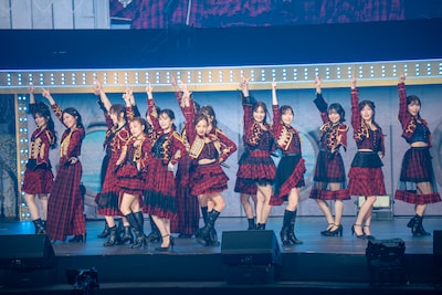 AKB48結成20周年記念コンサートの様子。
