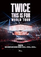 「TWICE <THIS IS FOR> WORLD TOUR IN JAPAN」告知ビジュアル