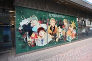 「ファミマクリスマス with BE:FIRST」特別ラッピング店舗より。