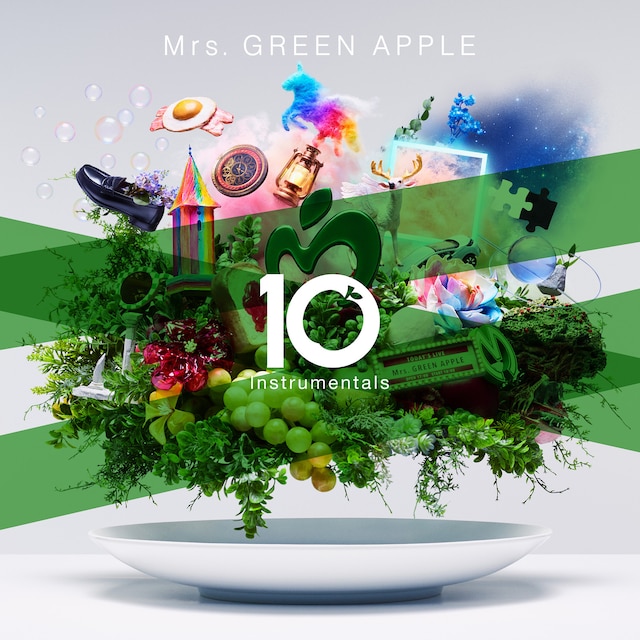 Mrs. GREEN APPLE「10 -Instrumentals-」配信ジャケット