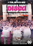 「We wanna scream “DISCO” with you everywhere!!! 日本全国どこでもディスコ!!!」告知画像