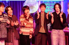 timeleszメンバーと坂本昌行（20th Century）。©日本テレビ