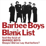 12月6日にリリースされたBARBEE BOYS「Blank List」アナログ盤ジャケット。