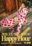 「J.Y. PARK CONCERT 'HAPPY HOUR' IN JAPAN」キービジュアル