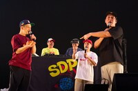 スチャダラパーと電気グルーヴ（撮影：山下聡一朗、高橋良平）