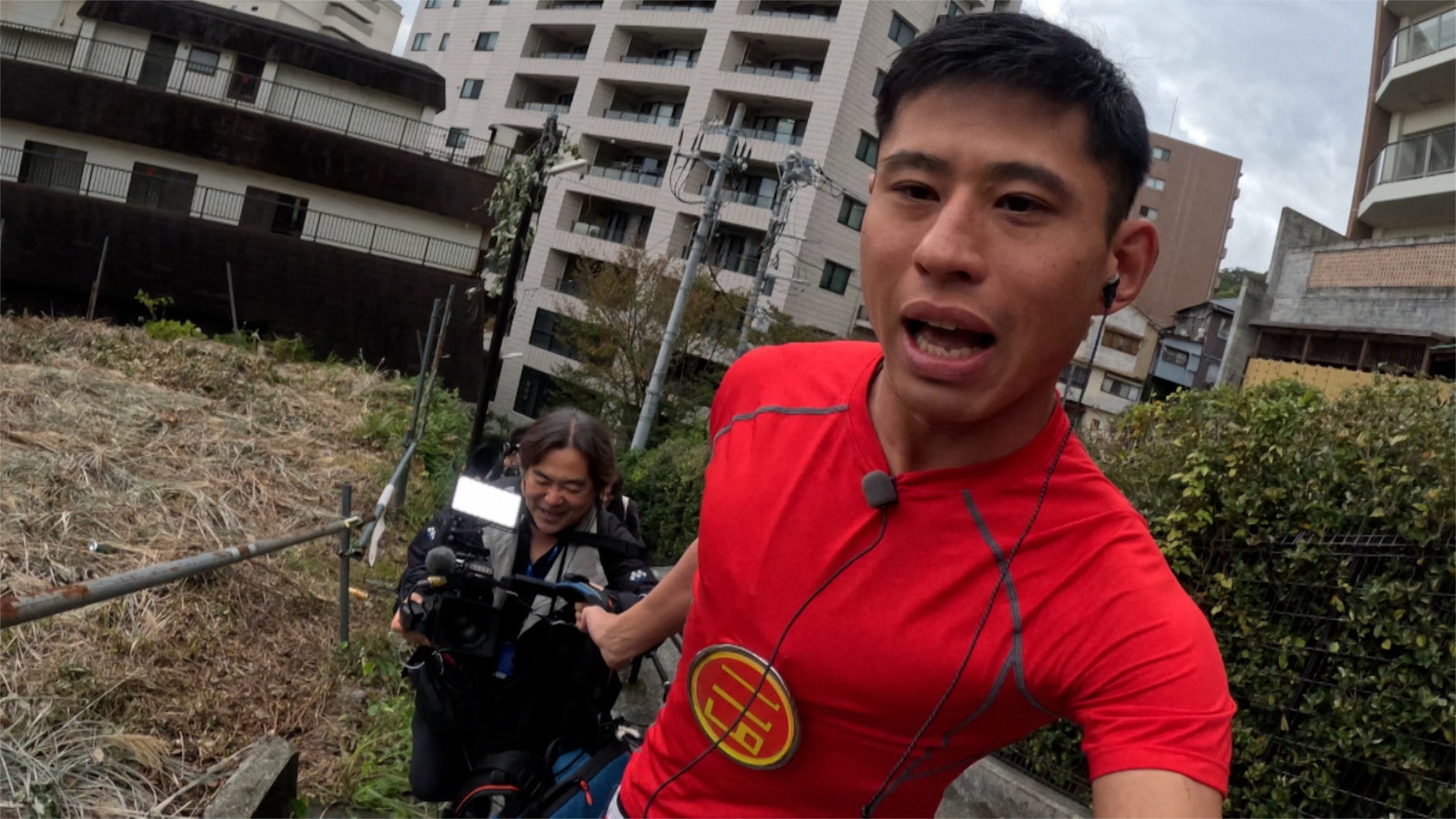 中継企画に参加したワタリ119。©TBS