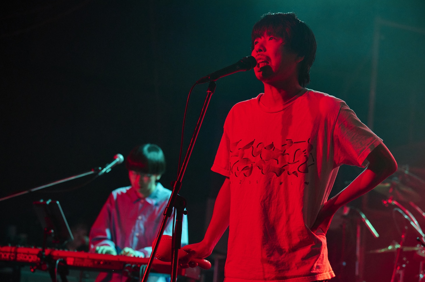 吉田靖直（Vo）（Photo by morookamanabu）