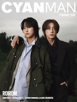 ROIROMがカバーモデルを務める「CYAN MAN（シアン マン） 2026年2月号」裏表紙 ©CYAN MAN