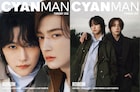 ROIROMがメンズ向けビューティ＆ファッション誌「CYAN MAN」のW表紙に、中面20Pにも