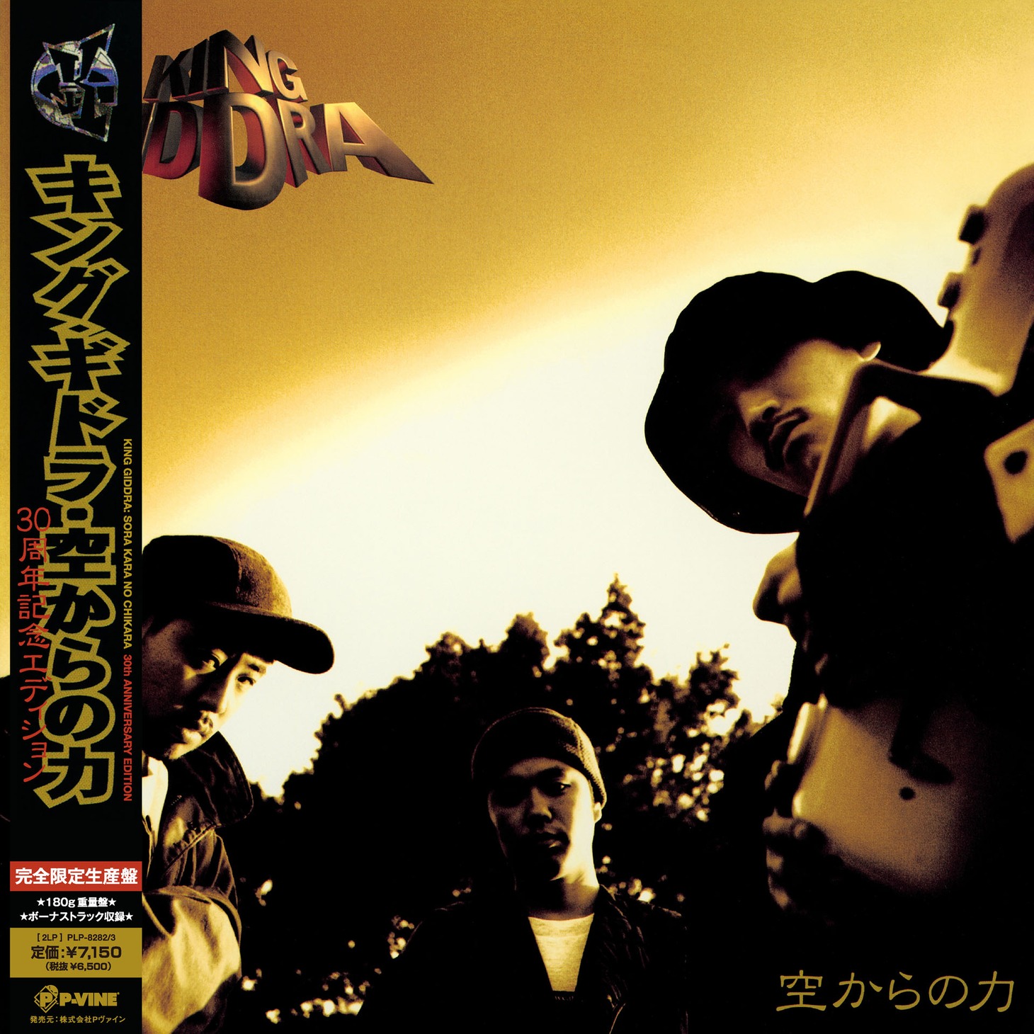 キングギドラ「空からの力：30周年記念エディション」アナログジャケット