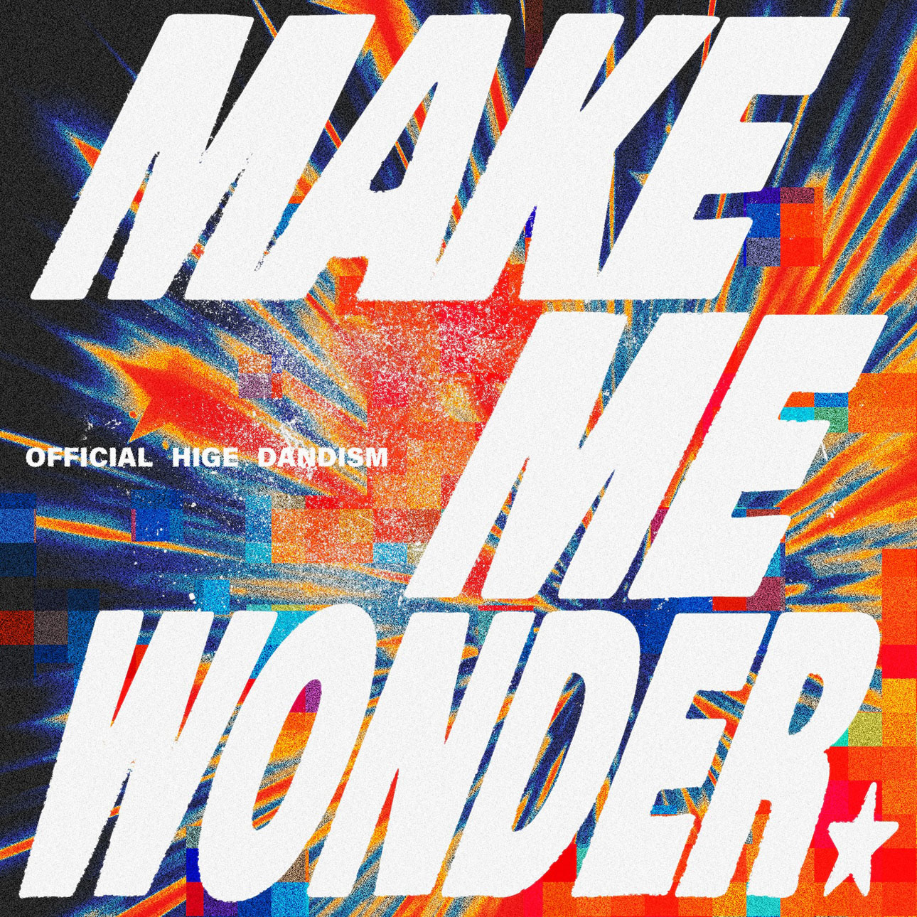 Official髭男dism「Make Me Wonder」配信ジャケット