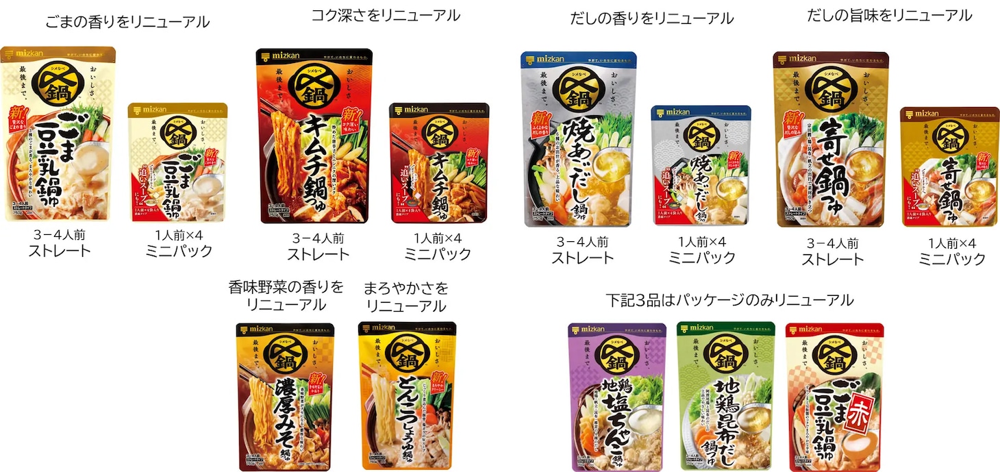 ミツカン「〆鍋」シリーズ