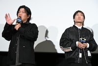 左から誠果（Sax, Manipulator）、克哉（G）。