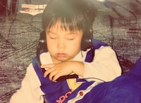 幼少期の藤井怜央。