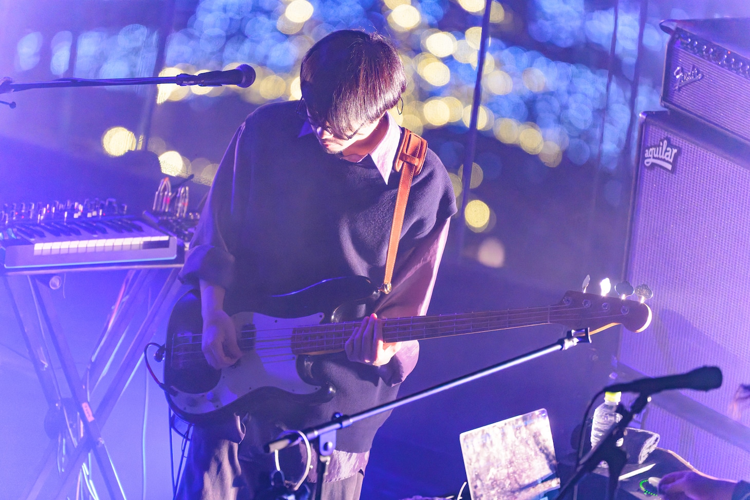 岡崎真輝（B）（Photo by Masanori Naruse）