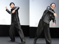 草川拓弥（超特急）のボール投げの様子。