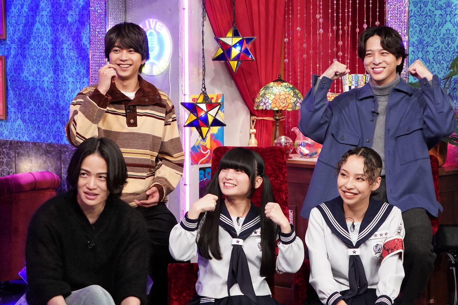 「timeleszファミリア」12月15日放送回の様子。