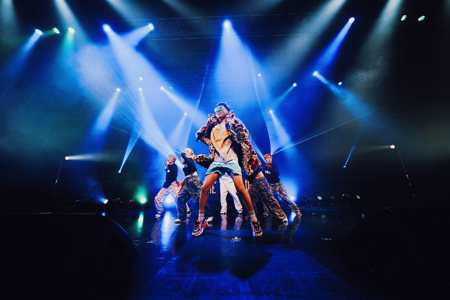 THE FRANK VOX「必死のパッチ！なんばハッチ！ ～叶えたります！大阪城ホール～」の様子。