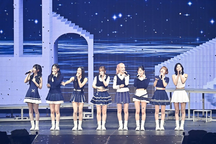 ME:I。「2025 ME:I 1ST ARENA LIVE TOUR "THIS IS ME:I" ENCORE IN TOKYO」より。