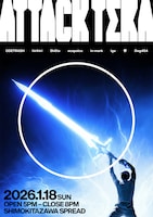 ODETARSH「ATTACK TERA」フライヤー