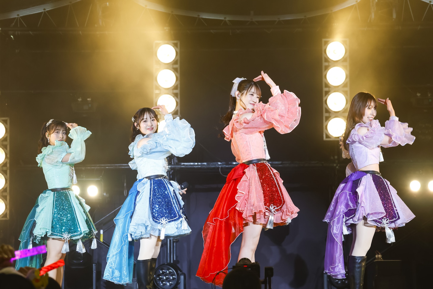 TEAM SHACHI「TEAM SHACHI 最終SHOW ～晴れ晴れ～」の様子。（撮影：笹森健一）