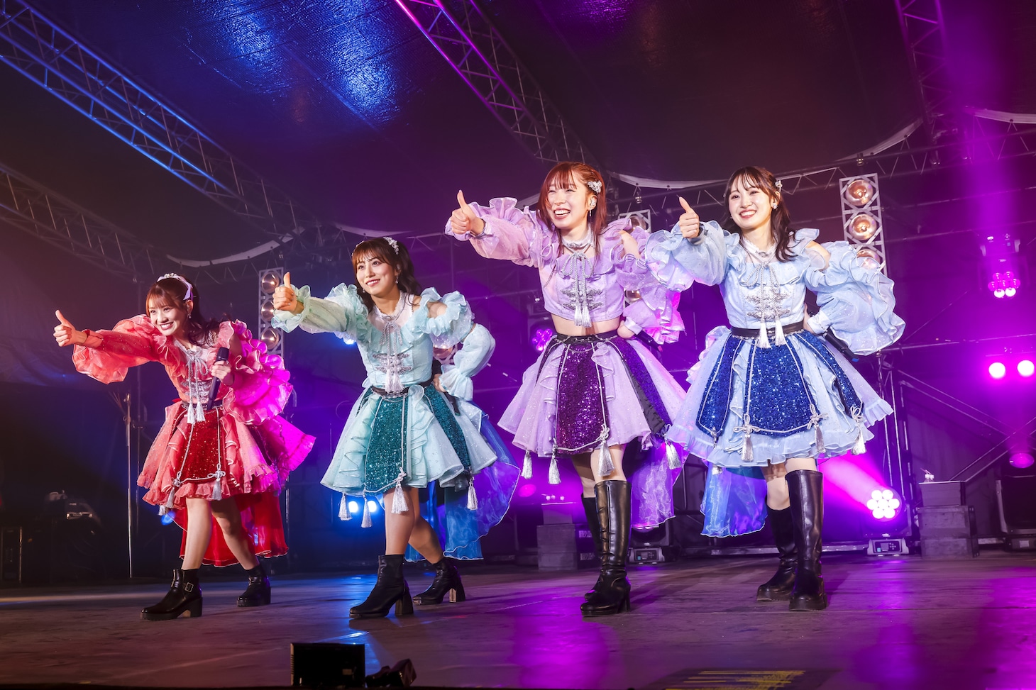 TEAM SHACHI「TEAM SHACHI 最終SHOW ～晴れ晴れ～」の様子。（撮影：笹森健一）