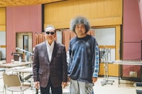 タモリとU-zhaan。（撮影：後藤武浩）©NHK