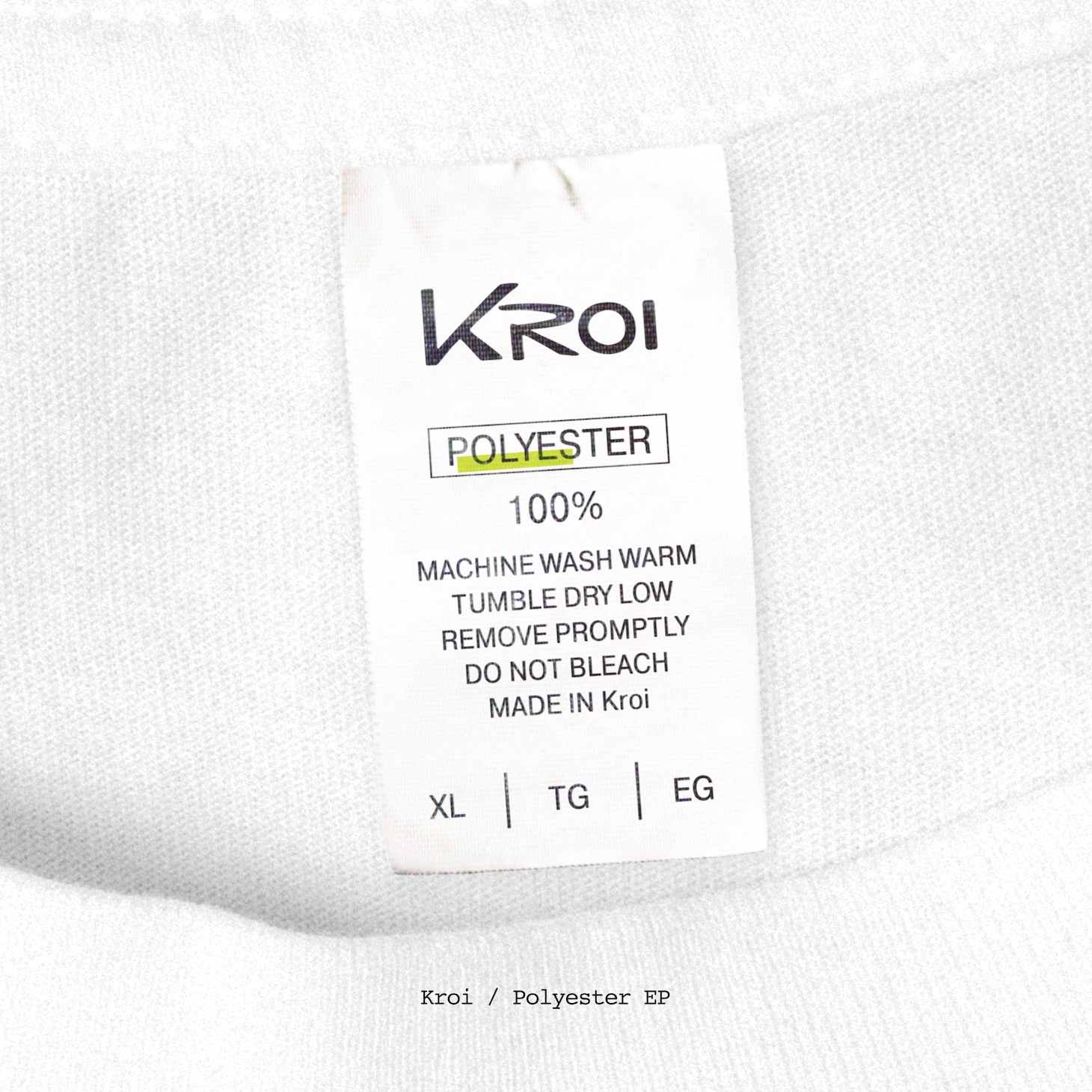 Kroi「Polyester（Custom Deluxe）」配信ジャケット